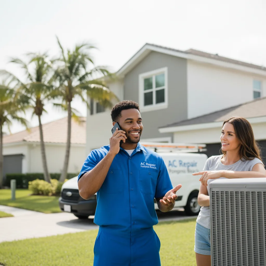 AC Repair Pompano Beach customer support in Silverhill